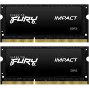 Pamięci RAM - Kingston do laptopa Fury Impact SODIMM DDR3L 16 GB 1866 MHz CL11 KF318LS11IBK2/16 KF318LS11IBK2/16 - miniaturka - grafika 1