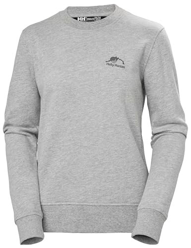 Helly Hansen Damska bluza z grafiką W Nord, 953 szary melanż, L