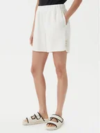 Spodenki damskie - Liu Jo Szorty materiałowe TA5227 J4869 Écru Relaxed Fit - miniaturka - grafika 1