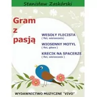 Książki o muzyce - Wydawnictwo Muzyczne VIVO Gram z pasją Wesoły Flecista - Stanisław Zaskórski - miniaturka - grafika 1