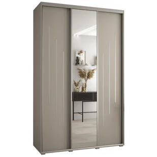 Szafa przesuwna z lustrem wysoka Dakota 9 160 głębokość 60 cm wysokość 235,2 cm - Szafy - miniaturka - grafika 1