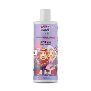 Ronney Ronney Kids On Tour To Japan Delikatny żel do mycia włosów i ciała dla dzieci 300 ml - Kosmetyki kąpielowe dla dzieci - miniaturka - grafika 2