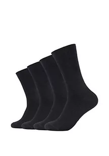 Camano Online męskie skarpety męskie ca-soft 97% Premium Organic Socks 4P, czarny (Black 05), 43-46 EU - Skarpetki męskie - miniaturka - grafika 1
