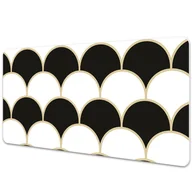 Podkładki na biurko - Ochronna podkładka na biurko Rybia łuska 90x45 cm - miniaturka - grafika 1