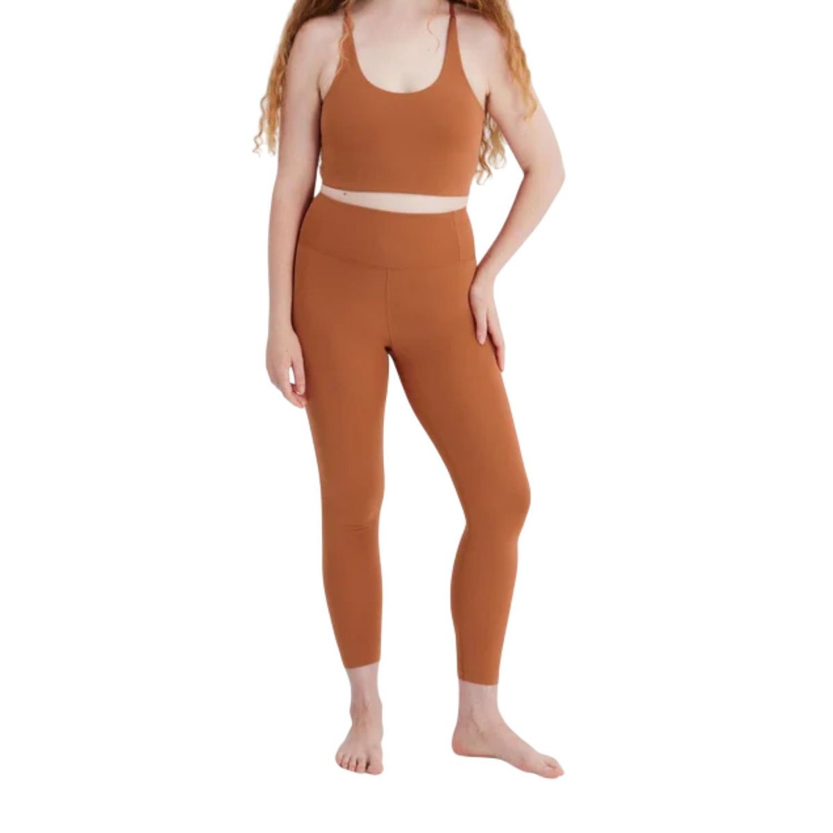 Legginsy damskie Girlfriend Collective Float z wysokim stanem sportowe-M