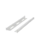 Akcesoria do komputerów stacjonarnych - Zestaw szyn montażowych Lanberg do szaf 19'' przesuwne 650 x 1090 mm Szary - miniaturka - grafika 1