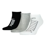 Skarpetki damskie - Skarpety unisex Puma GRAPHIC SNEAKER 3-PACK wielokolorowe 90798801 - miniaturka - grafika 1