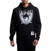 Bluzy męskie - Mitchell & Ness bluza NFL Team Logo Hoody Oakland Raiders S - miniaturka - grafika 1