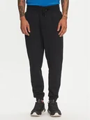 Spodnie sportowe męskie - Columbia Spodnie dresowe Lodge™ Heavyweight 1958053 Czarny Regular Fit - miniaturka - grafika 1