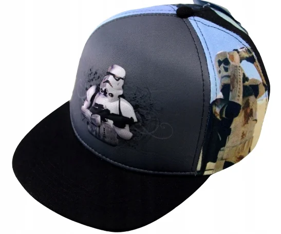Czapka prostym daszkiem dziecięca Star Wars Szturmowcy 3D 53-56cm Snapback