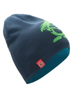Czapki dla dzieci - Trollkids Dwustronna czapka beanie "Troll" w kolorze niebiesko-granatowym - miniaturka - grafika 1