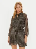 Sukienki - Pepe Jeans Sukienka codzienna PL953605 Brązowy Regular Fit - miniaturka - grafika 1