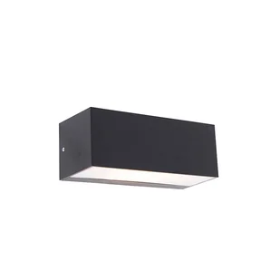 QAZQA Inteligentny nowoczesny kinkiet czarny IP54 z WiFi A60 - Houks - Lampy ogrodowe - miniaturka - grafika 1