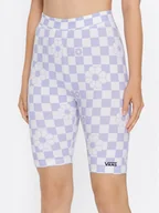 Spodenki damskie - Vans Kolarki Wm Flying V Print VN0A7PNE Fioletowy Regular Fit - miniaturka - grafika 1