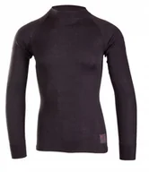 Pozostała odzież narciarska - Koszulka termoaktywna z długim rękawem POLSTAR Brixton czarna S - miniaturka - grafika 1