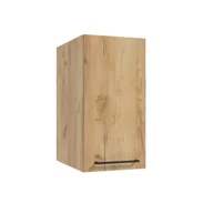 Szafki łazienkowe - Szafka wisząca Metro SYSTEM A30 30 x 60 x 45 cm 1D0S DSM dąb craft złoty - miniaturka - grafika 1