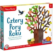 Zabawki interaktywne dla dzieci - Clementoni Uczę się Bawiąc! Cztery pory roku - miniaturka - grafika 1