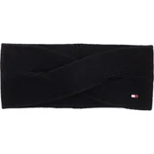 Czapki damskie - Tommy Hilfiger Opaska ESSENTIAL FLAG | z dodatkiem kaszmiru - miniaturka - grafika 1