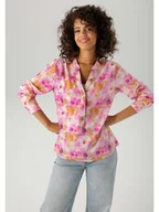 Bluzki damskie - Aniston Bluzka w kolorze różowo-pomarańczowym - miniaturka - grafika 1