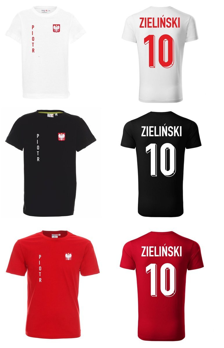 Koszulka Polska Piotr ZIELIŃSKI 10
