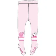 Rajstopy dziecięce - Dziewczęce rajstopy bawełniane Disney Świnka Peppa Różowe - miniaturka - grafika 1