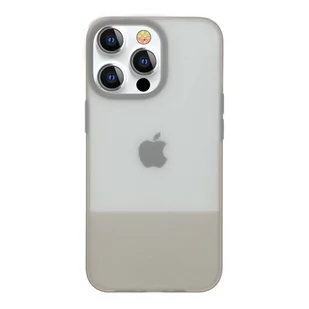 Kingxbar Plain Series etui pokrowiec do iPhone 13 silikonowa obudowa szary - Etui i futerały do telefonów - miniaturka - grafika 1