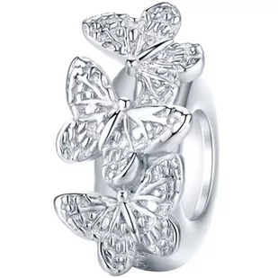 CHARMS MOTYLE srebro 925 koralik S925 - Wisiorki - miniaturka - grafika 1