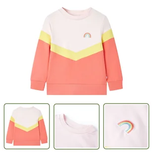 Bluza dziecięca - jasnoróżowa - 92 - Bluza Dla Dziecka - Bluzy dla dziewczynek - miniaturka - grafika 1