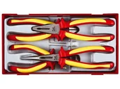 Kombinerki i obcęgi - TENG TOOLS ZESTAW 4 SZCZYPIEC IZOLOWANYCH 1000V 117490102(luna-zest-szcz-4szt) 117490102 - miniaturka - grafika 1
