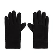 Rękawiczki - Cropp - Czarne polarowe rękawiczki - Czarny - miniaturka - grafika 1