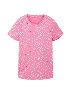 TOM TAILOR Damska koszulka ze wzorem, 32648 – wzór Pink Dot, M - Koszulki i topy damskie - miniaturka - grafika 1
