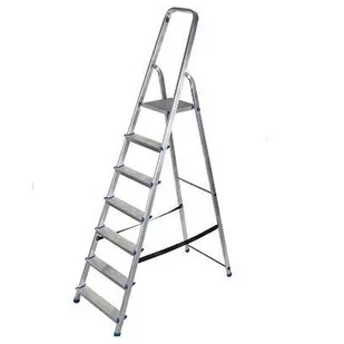 Drabina wolnostojąca AWTOOLS, 7 stopni, 150 kg - Drabiny - miniaturka - grafika 1