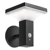 Lampy ogrodowe - Kinkiet zewnętrzny solarny SUPERLED Sonda Square II - miniaturka - grafika 1