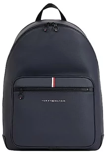Tommy Hilfiger Plecak męski Th Essential Pique, jeden rozmiar, niebieski (Kosmiczny Błękit), rozmiar uniwersalny - Plecaki - miniaturka - grafika 1