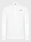 Bluzy sportowe męskie - adidas Bluza techniczna Terrex Everyhike HI3613 Biały Regular Fit - miniaturka - grafika 1