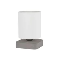 Lampy stojące - SpotLight Gentle lampka stołowa 1-punktowa szara/biała 7411936 7411936 - miniaturka - grafika 1