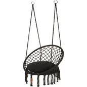 Huśtawki - Huśtawka bocianie gniazdo boho XXL Outtec - miniaturka - grafika 1