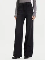 Spodnie damskie - ViCOLO Jeansy DF5089 Szary Wide Leg - miniaturka - grafika 1