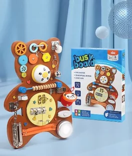 TABLICA SENSORYCZNA MIŚ 91995 HH - Tablice dla dzieci - miniaturka - grafika 1