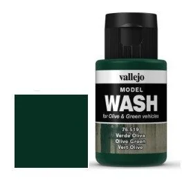 Vallejo Farba akrylowa Wash - Olive Green nr 76519 / 35ml 76519 - Akcesoria i części modelarskie - miniaturka - grafika 2