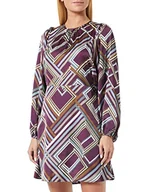 Sukienki - Replay Damska sukienka W9788, 010 wielokolorowa, XS - miniaturka - grafika 1