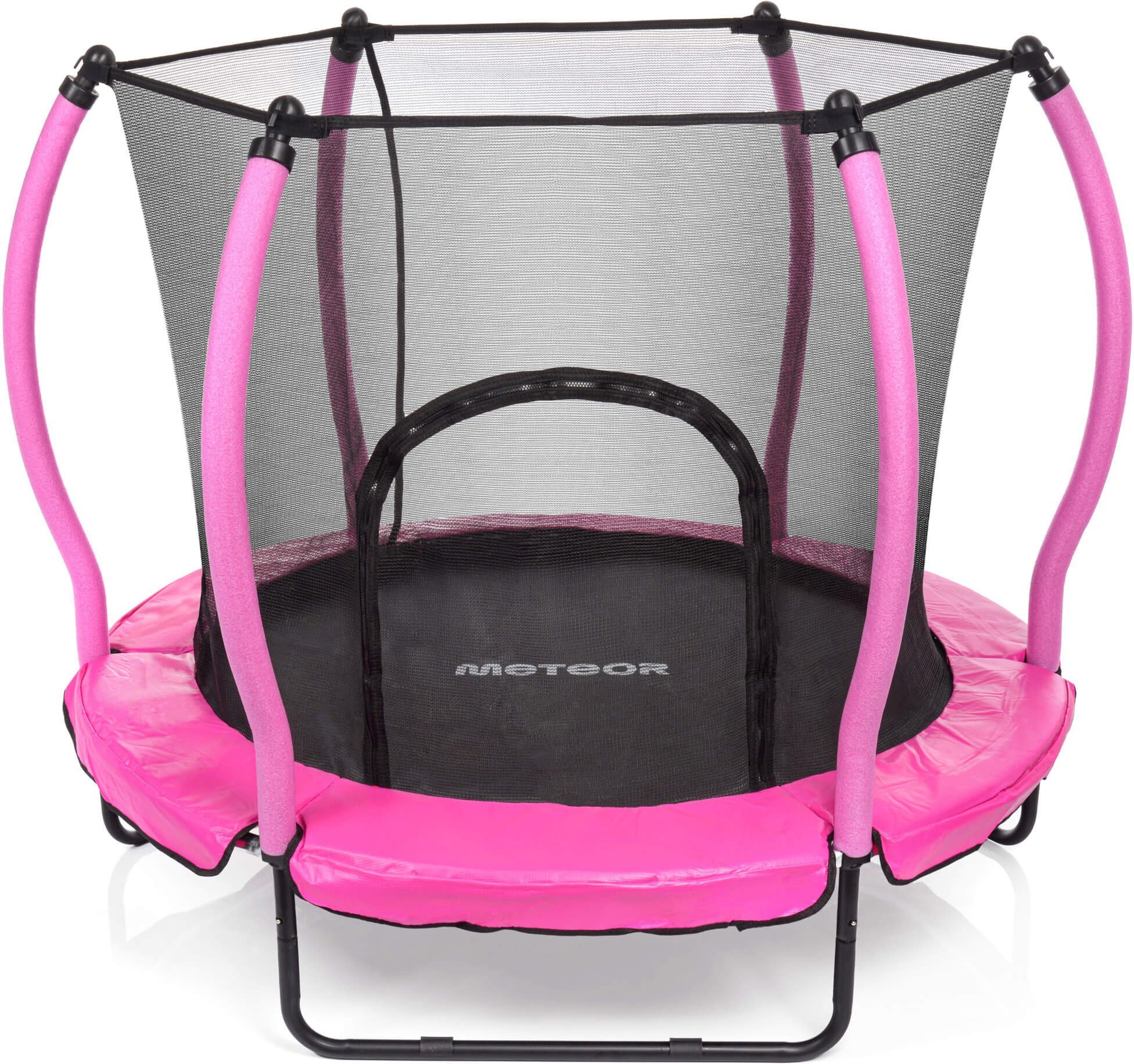 Trampolina ogrodowa Meteor TRP-70 z siatką wewnętrzną 4.5 FT 140 cm