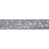 Płytki ceramiczne - Listwa ścienna Jasmin grafit 36 x 7,4 gat.1 Tubądzin - miniaturka - grafika 1