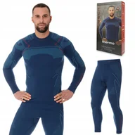 Koszulki męskie - Bielizna termoaktywna KOMPLET BRUBECK LS13040A XL - miniaturka - grafika 1