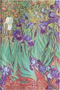 Kalendarze - Kalendarz książkowy mini 2023 Van Goghs Irises - miniaturka - grafika 1