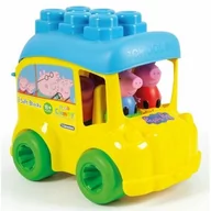 Klocki - Clementoni autobus szkolny Clemmy baby Peppa Pig - miniaturka - grafika 1