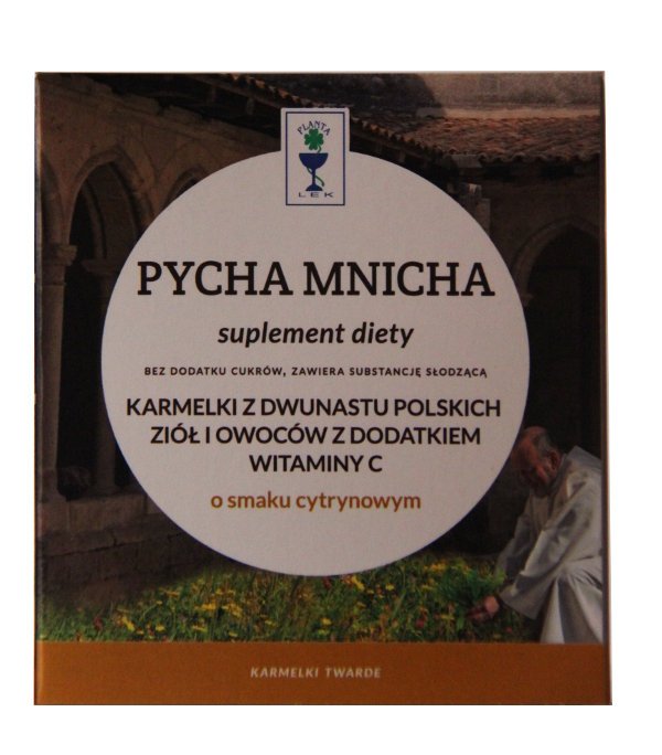 Planta-Lek Pycha Mnicha Karmelki o smaku cytrynowym 80 g