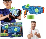 Zabawki interaktywne dla dzieci - Nerf Elite WYRZUTNIA STRZAŁKI DEALNY NA PREZENT 2.0 Flip 8 - miniaturka - grafika 1