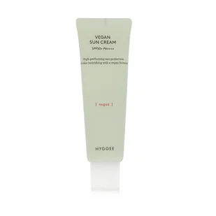 Hyggee Vegan Sun Cream SPF50+ Preparat do opalania twarzy 50 ml - Balsamy i kremy do opalania - miniaturka - grafika 1