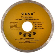Tarcze do pił - Geko Tarcza diamentowa do gresu betonu 115mm pełna G00240 - miniaturka - grafika 1